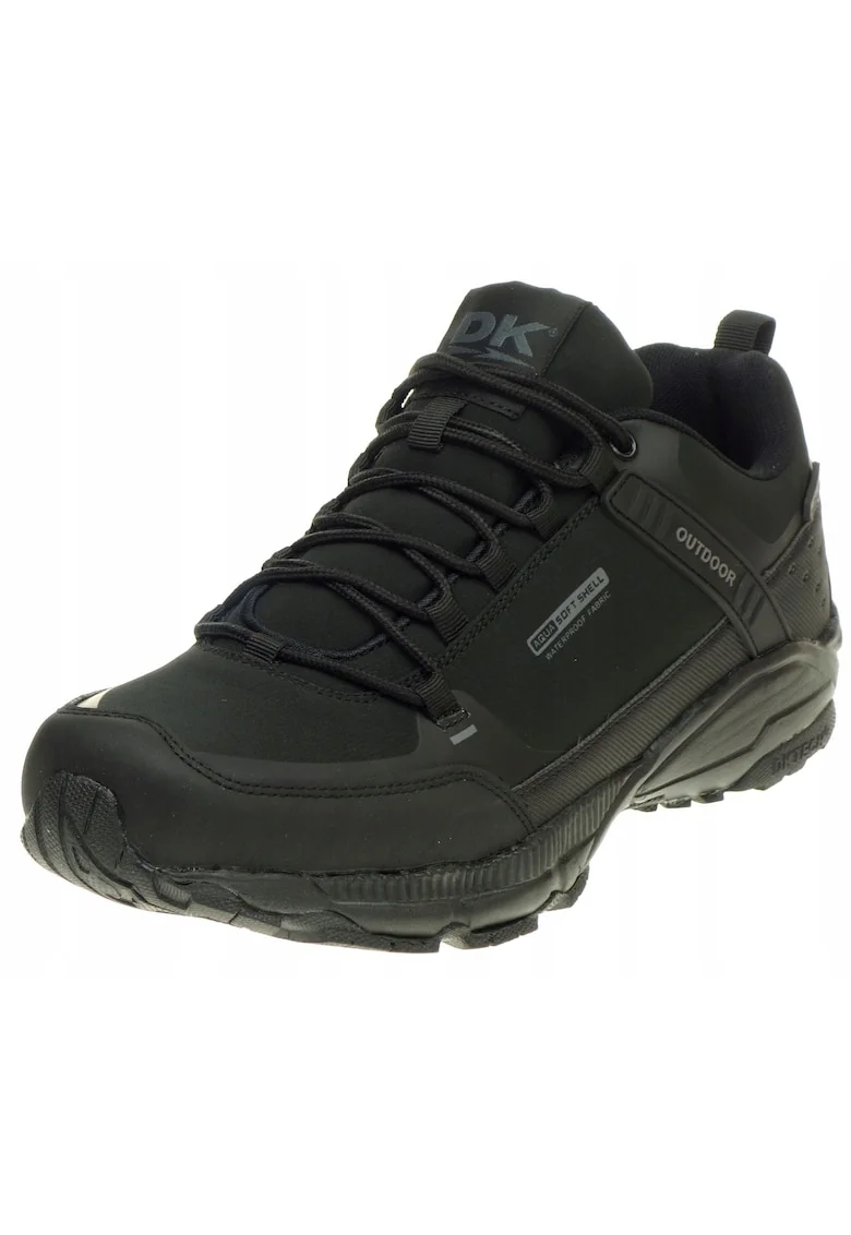 Bocanci barbati trekking  SoftShell, negru, fabricatie outdoor