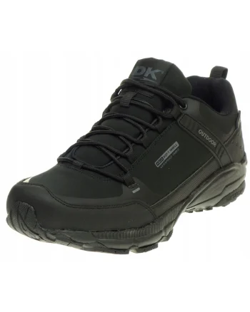 Bocanci barbati trekking  SoftShell, negru, fabricatie outdoor