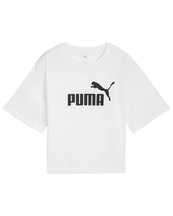 Tricou sport  Essentials, croiala lejera, alb, bumbac reciclabil