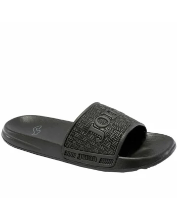 Papuci barbati S.Land SLANDS2601,  45 EU, Negru Negru
