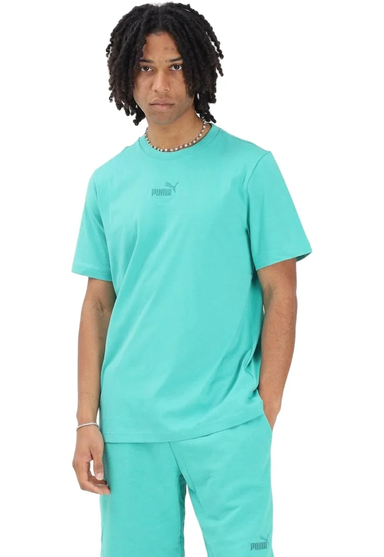 Tricou  ESS Small No.1 Logo Centered 60764, Verde