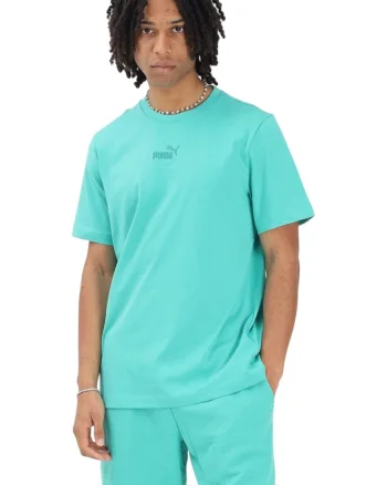 Tricou  ESS Small No.1 Logo Centered 60764, Verde