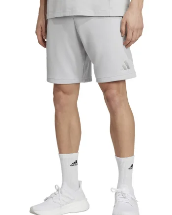 Pantaloni scurti cu buzunare laterale pentru fotbal, Gri deschis
