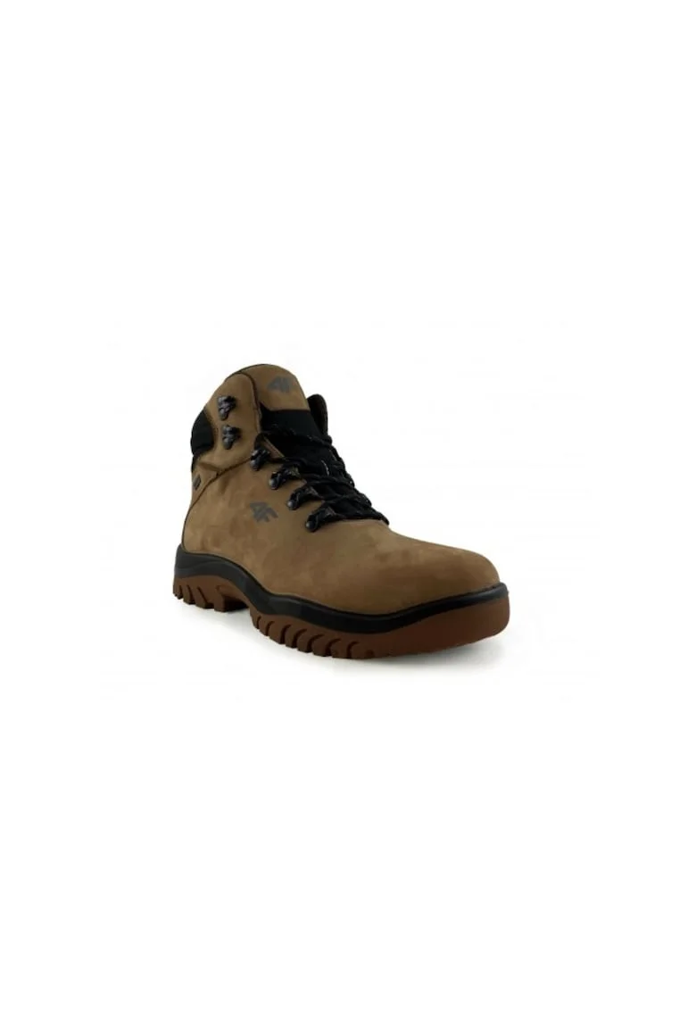 Ghete de trekking  impermeabile, piele, maro