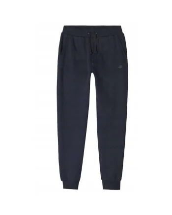Pantaloni sport baieti  bumbac/poliester/viscoza, bleumarin