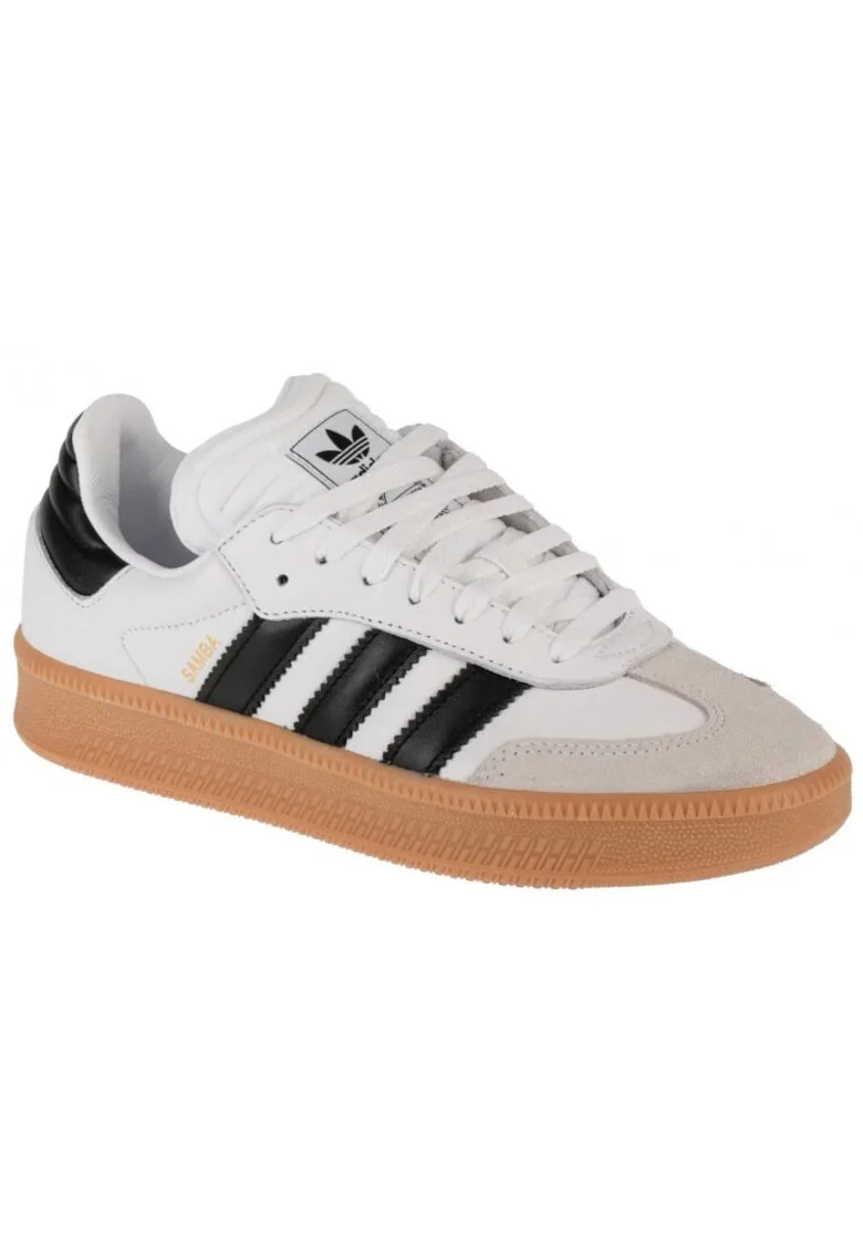 Pantofi sport barbati,  Originals, Samba XLG, piele intoarsa, Alb/Negru