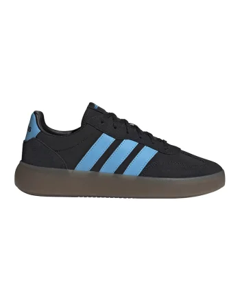 Pantofi sport Barreda Decode cu garnituri din piele intoarsa, Albastru pastel/Negru