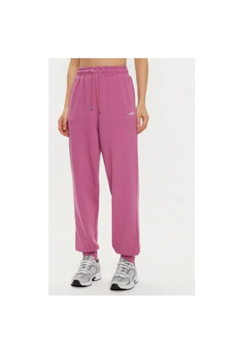 Pantaloni dama,  304654480, Bumbac/Poliester, Roz, Roz