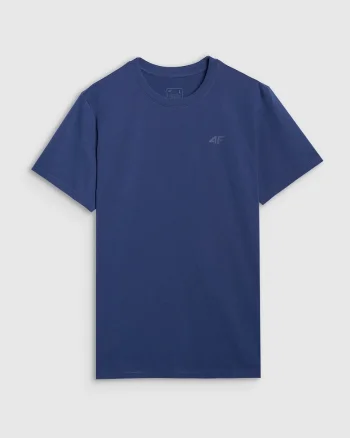 Tricou  Bumbac 100% Barbati, Bleumarin, Croiala Regular, Bleumarin