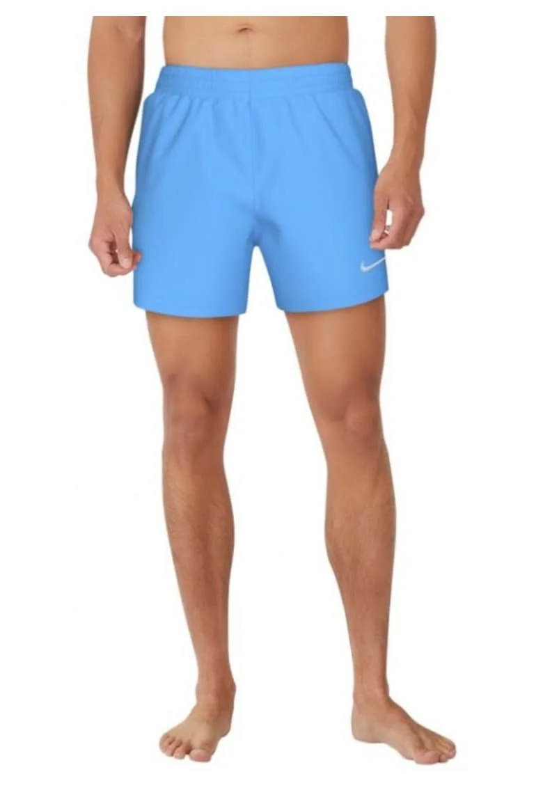 Pantaloni scurti de baie  albastru, material sportiv, sintetic