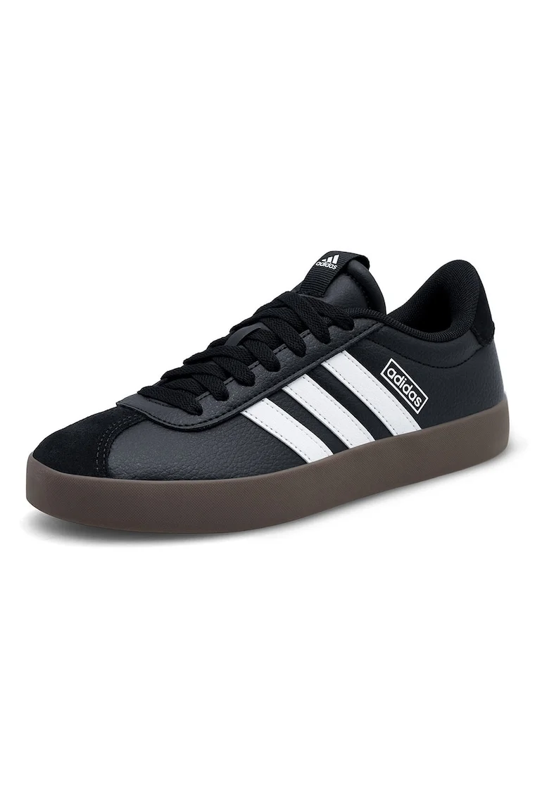 Pantofi sport dama,  negru, sintetic, set pentru antrenament si plimbare,