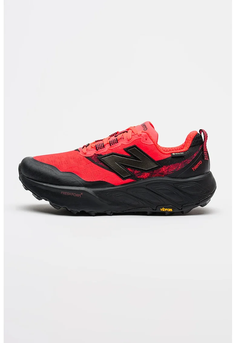 Pantofi Fresh Foam X Hierro v9 pentru alergare, Negru/Portocaliu mandarina