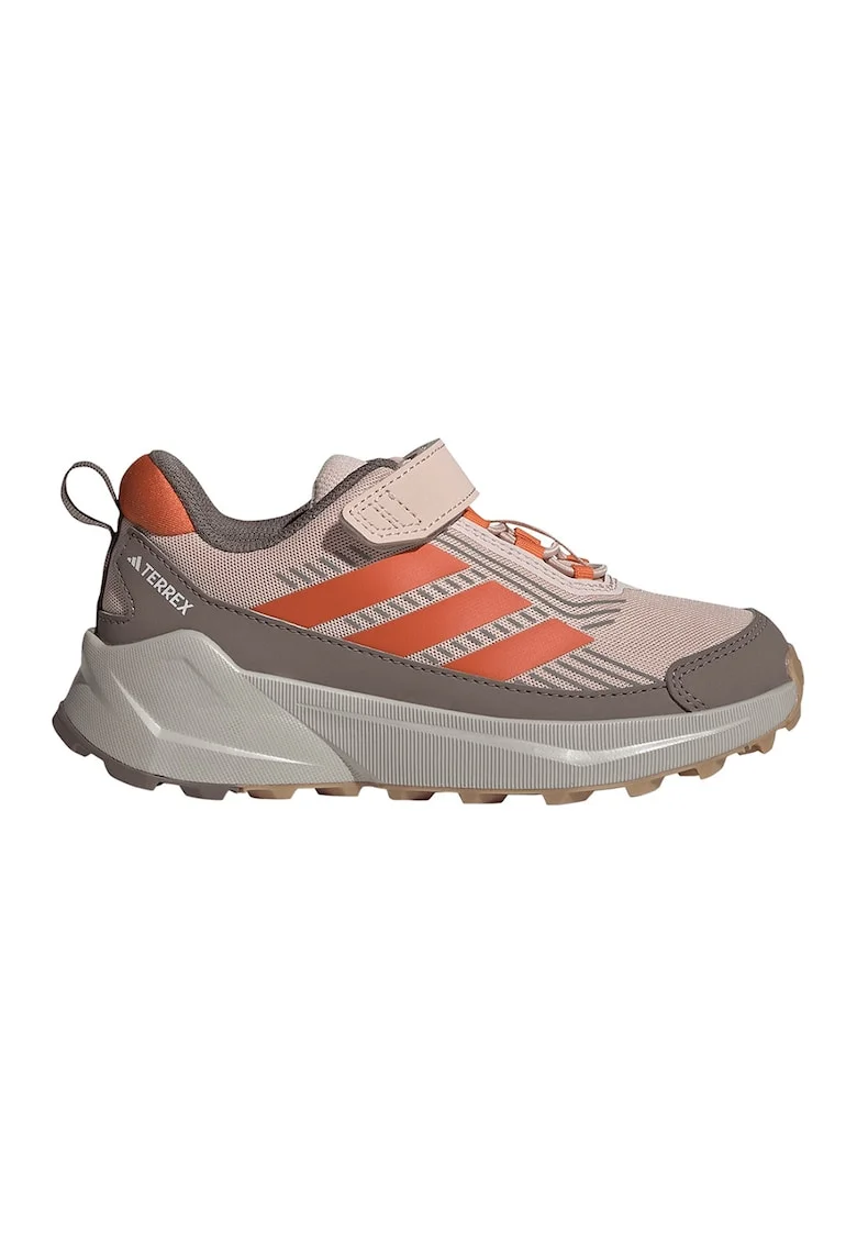 Pantofi Terrex Trailmaker low-cut cu velcro, pentru drumetii, Maro inchis/Maro cognac/Maro taupe