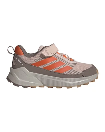 Pantofi Terrex Trailmaker low-cut cu velcro, pentru drumetii, Maro inchis/Maro cognac/Maro taupe