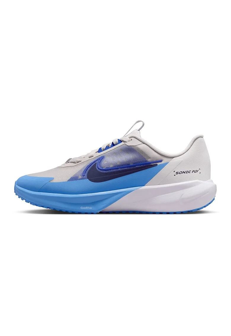 Pantofi Sonic Fly, pentru alergare, Alb/Albastru