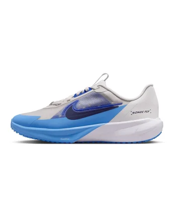 Pantofi Sonic Fly, pentru alergare, Alb/Albastru