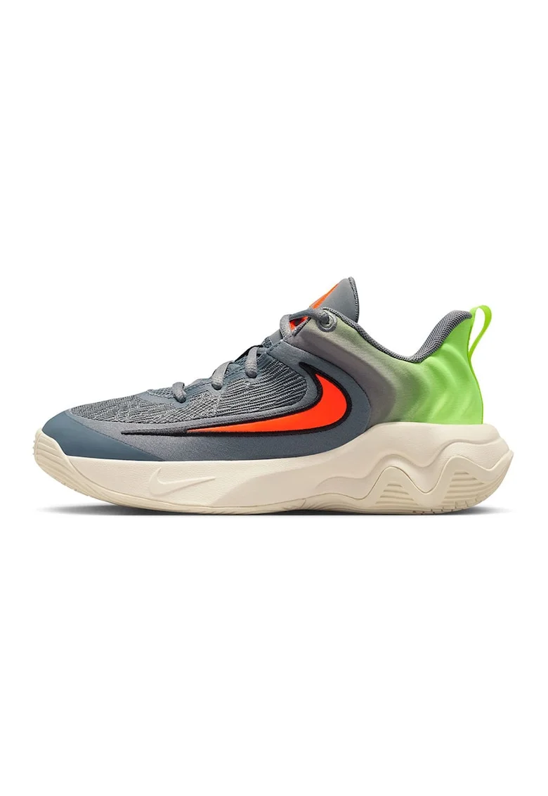 Pantofi Giannis Immortality 4 pentru baschet, Coral/Alb murdar/Gri inchis