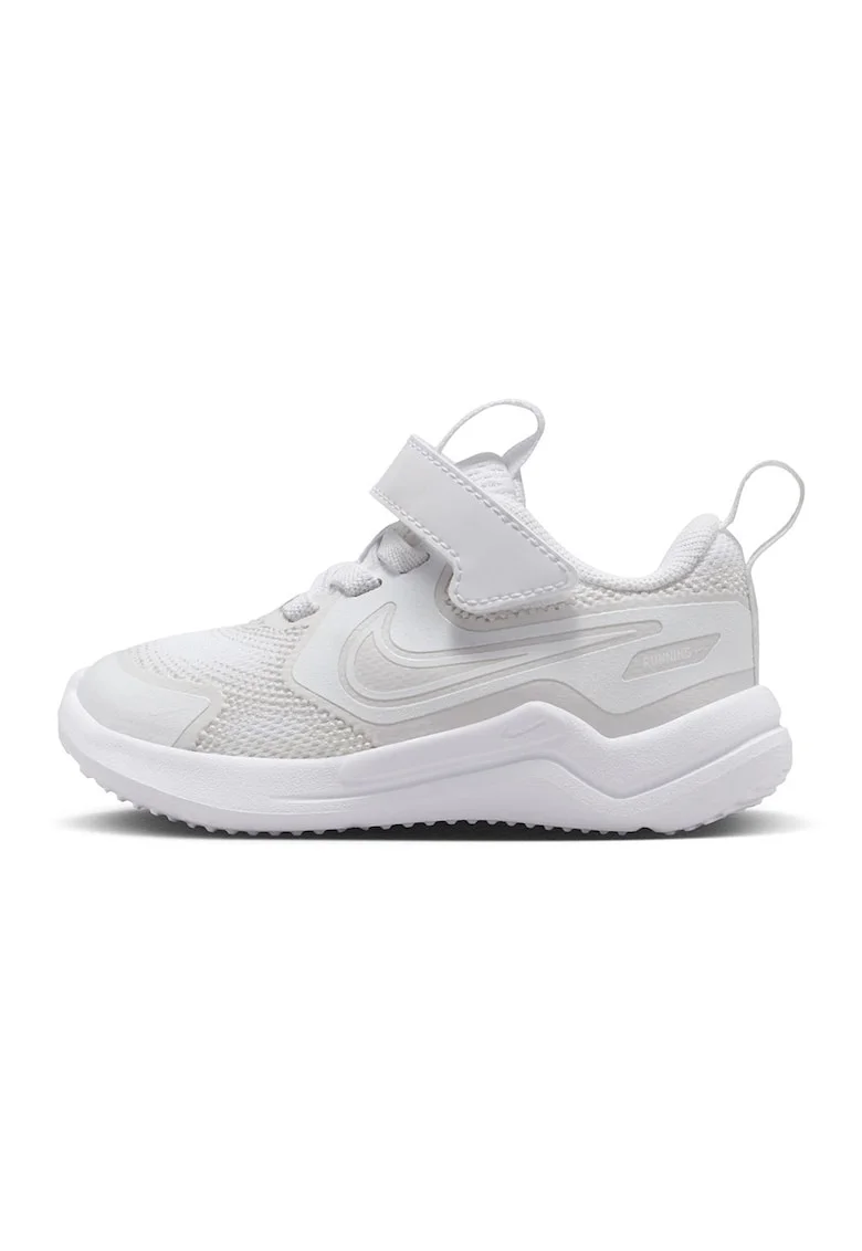 Pantofi Cosmic cu inchidere velcro pentru alergare, Alb