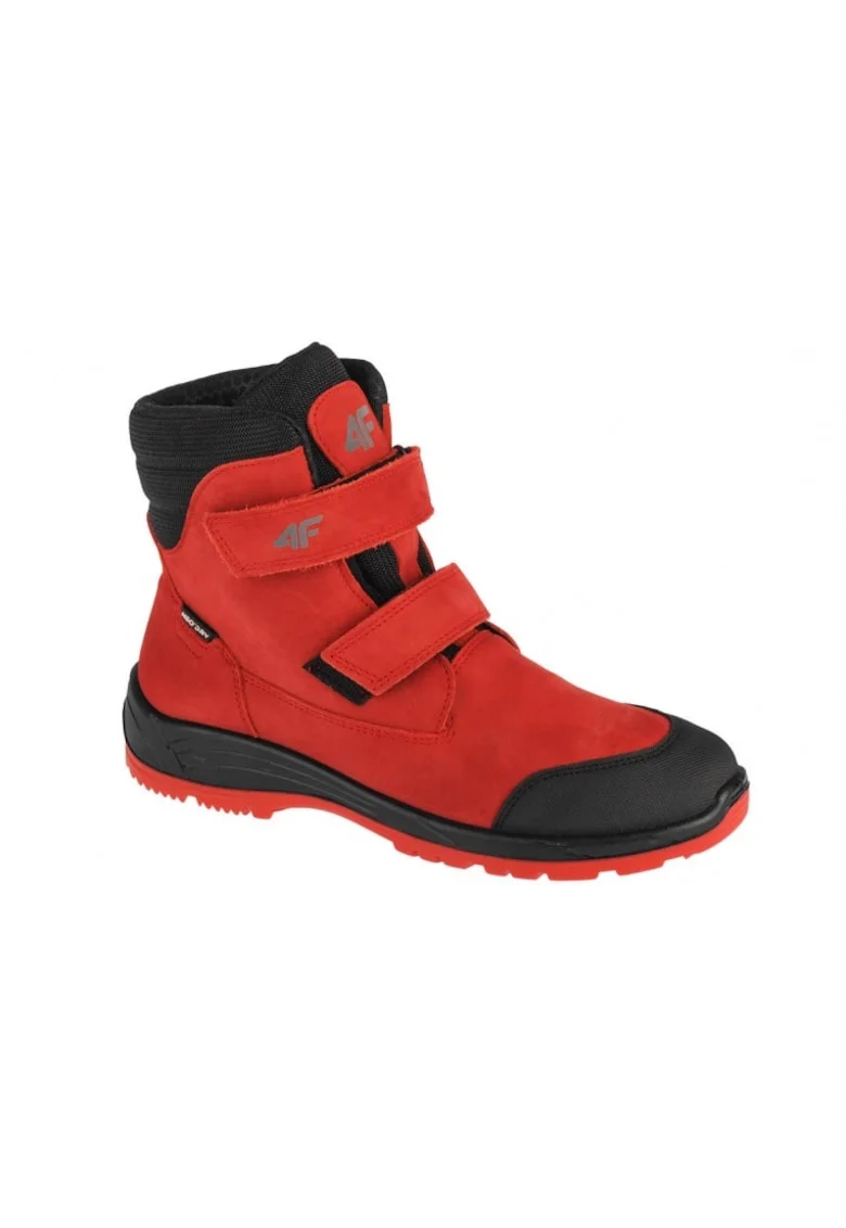 Ghete Copii,  JOBMW250 62S, Marime 29, Maro Negru, Din Piele, Inalti, Pentru Toamna Iarna, Confortabili, Talpa Flexibila, Protectie Glezna, Design Rezistent, Ideali Pentru Scoala