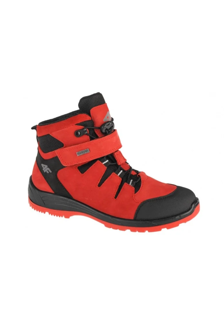 Ghete Copii,  JOBMW253 62S, Marime 29, Maro, Din Piele, Inalti, Pentru Toamna Iarna, Confortabili, Talpa Flexibila, Protectie Glezna, Design Rezistent, Ideali Pentru Joaca In Aer Liber