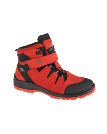 Ghete Copii,  JOBMW253 62S, Marime 29, Maro, Din Piele, Inalti, Pentru Toamna Iarna, Confortabili, Talpa Flexibila, Protectie Glezna, Design Rezistent, Ideali Pentru Joaca In Aer Liber