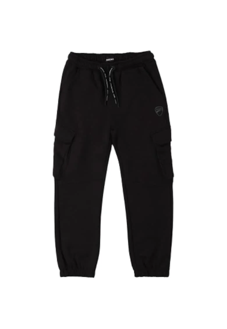Pantaloni iDO x  Cargo Wide Fit din Bumbac Interlock