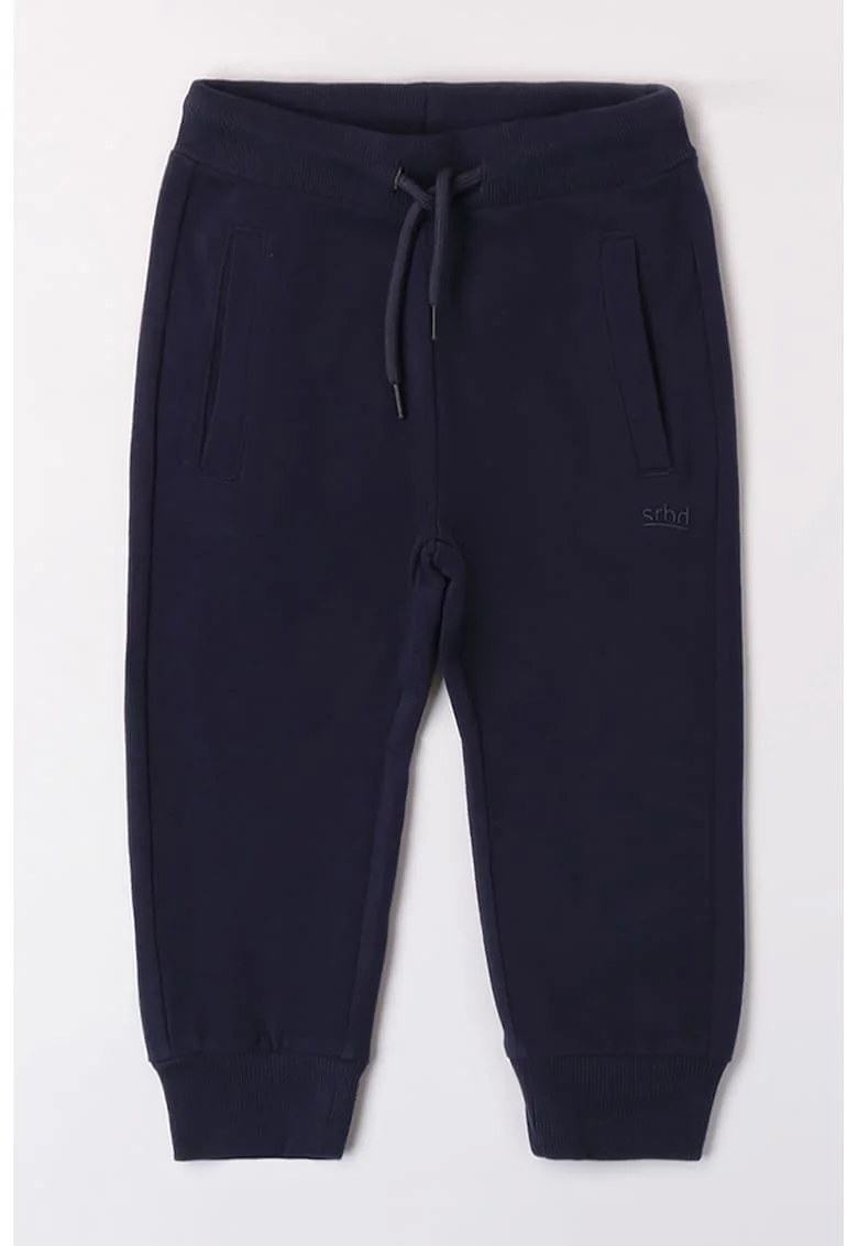 Pantaloni de trening cu buzunare oblice, Bleumarin