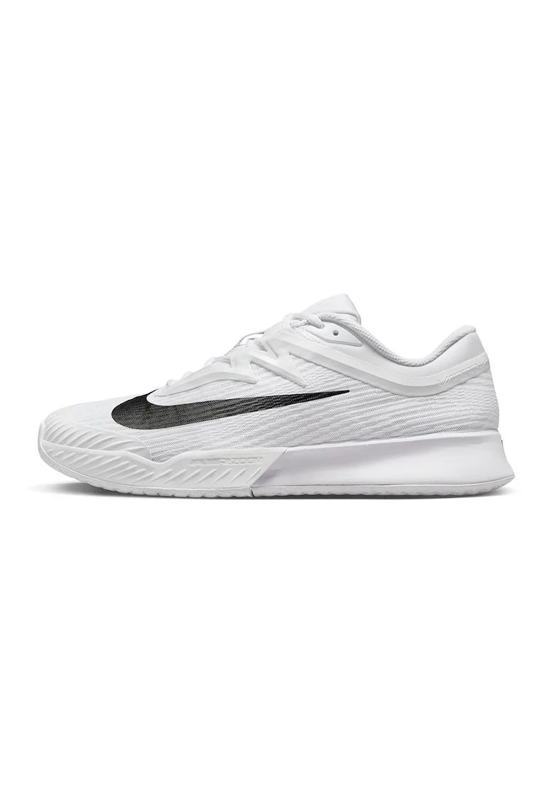 Pantofi Zoom Vapor Pro 3 pentru tenis pe teren dur, Alb/Negru stins