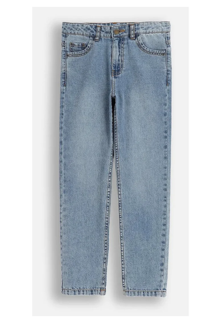 Pantaloni copii,  ZC5123104JCB-014, bumbac, albastru
