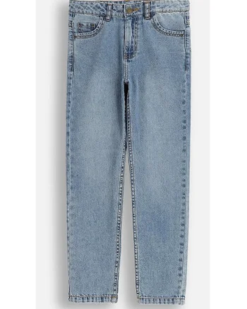 Pantaloni copii,  ZC5123104JCB-014, bumbac, albastru