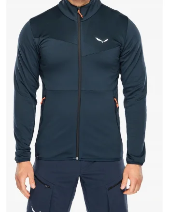Jacheta sport  Puez Cammino PL, fermoar, albastra, barbati