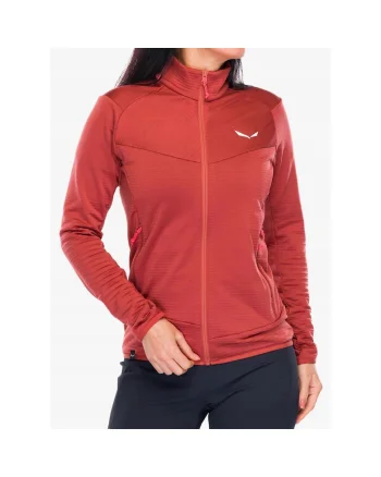 Jacheta sport dama,  Rosu, Poliester/Elastan