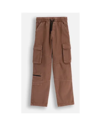 Pantaloni cargo cu snur