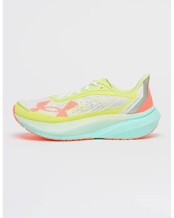 Pantofi pentru alergare Velociti Distance, Portocaliu neon/Verde lime