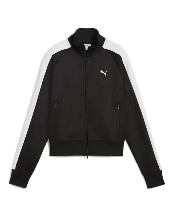 Bluza de trening cu fermoar T7 Always On, Negru