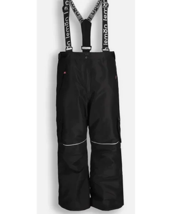 Pantaloni de schi pentru copii  impermeabili, negru