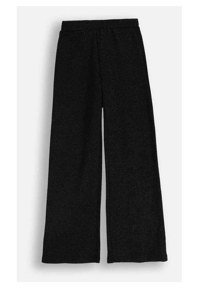 Pantaloni copii,  ZC5121001WGJ-020, trcot, evazati, negru