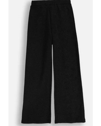 Pantaloni copii,  ZC5121001WGJ-020, trcot, evazati, negru
