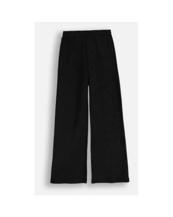 Pantaloni cu croiala ampla si insertii sclipitoare