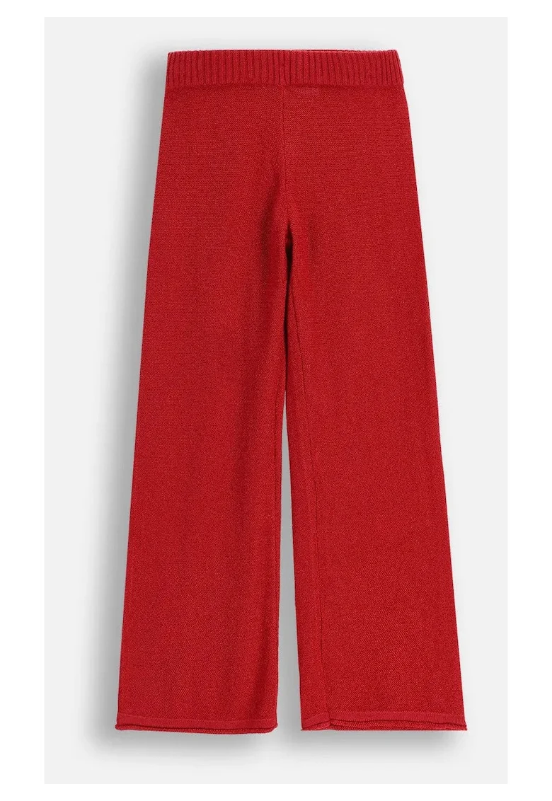 Pantaloni evazati pentru fete,  ZC5122201EJG-009, rosu