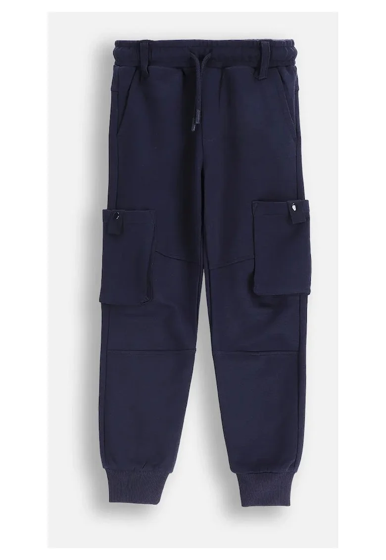 Pantaloni copii,  bleumarin, slim fit, cu buzunare, ECO 5(R)