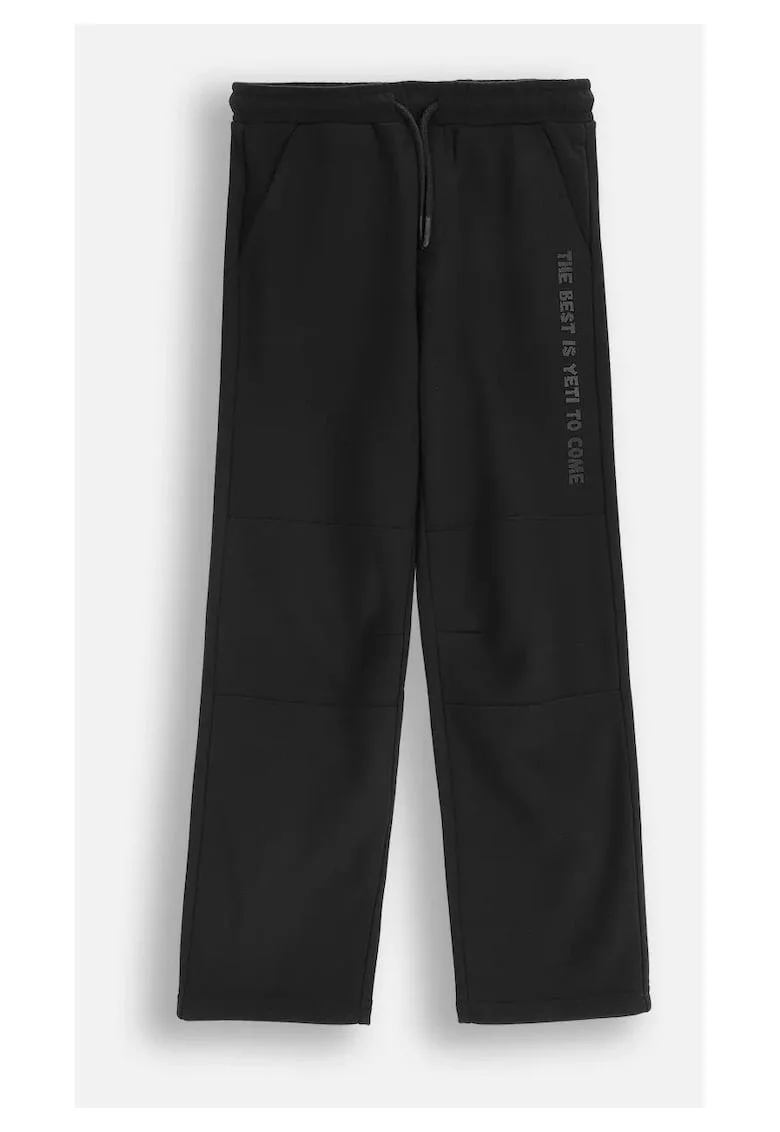 Pantaloni copii,  trening, confortabili, negru, material moale