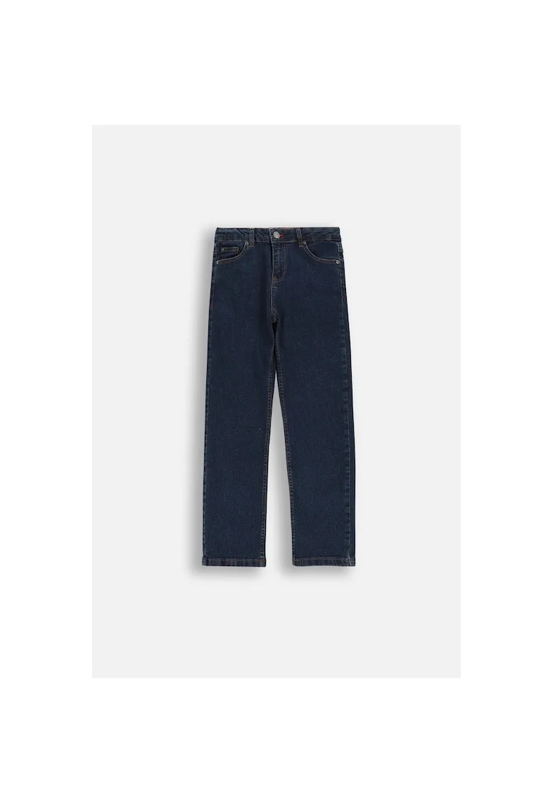Pantaloni copii,  bumbac, albastru, bleumarin