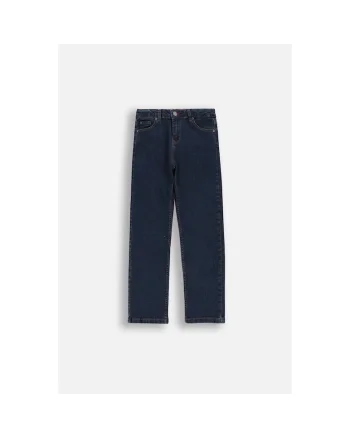 Pantaloni copii,  bumbac, albastru, bleumarin