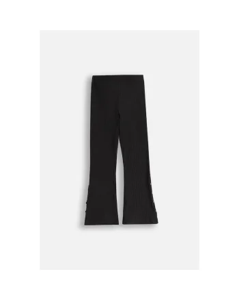 Pantaloni copii  negru, talie elastica, confortabili, pentru fete