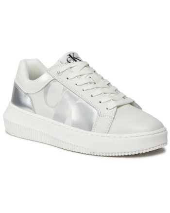 Pantofi sport dama,  Piele, Alb