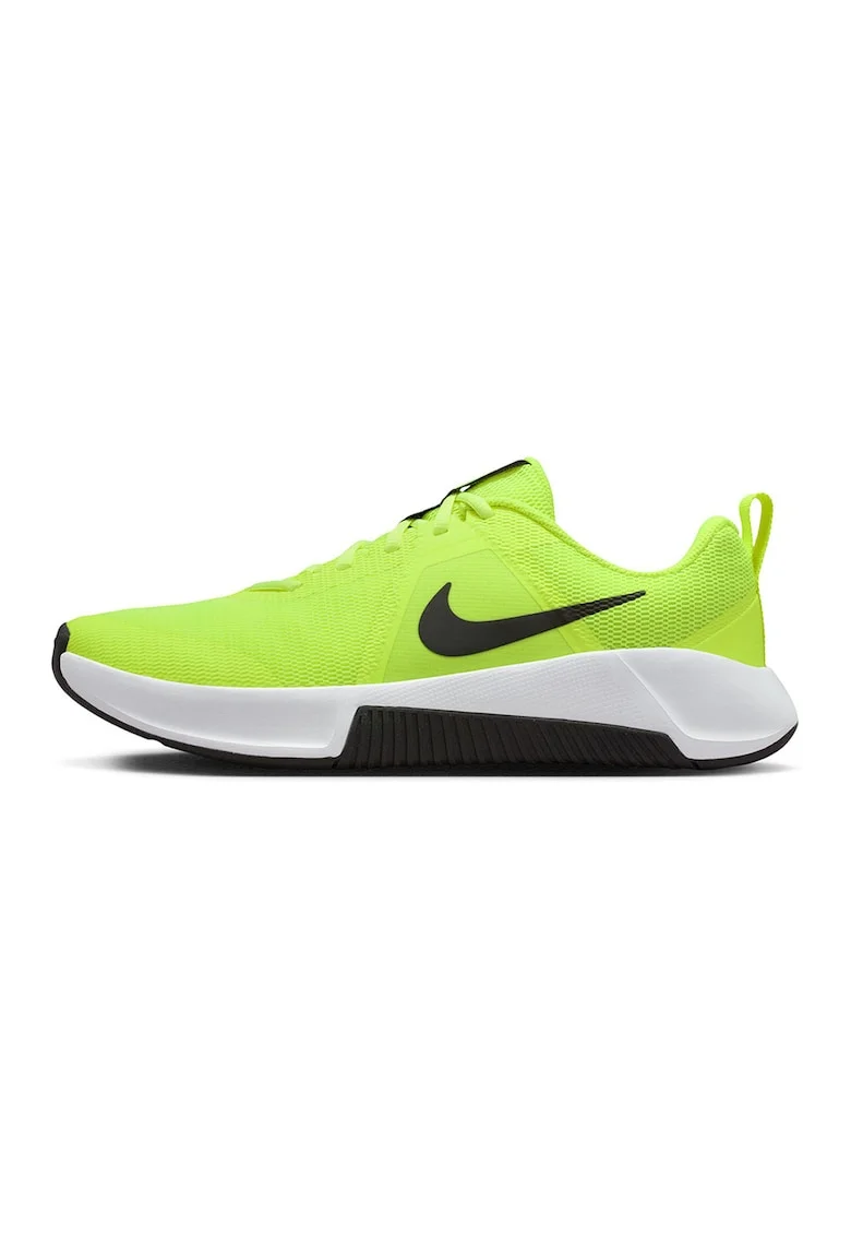 Pantofi MC Trainer 3 din plasa cu imprimeu logo lateral, pentru fitness, Negru/Verde electric