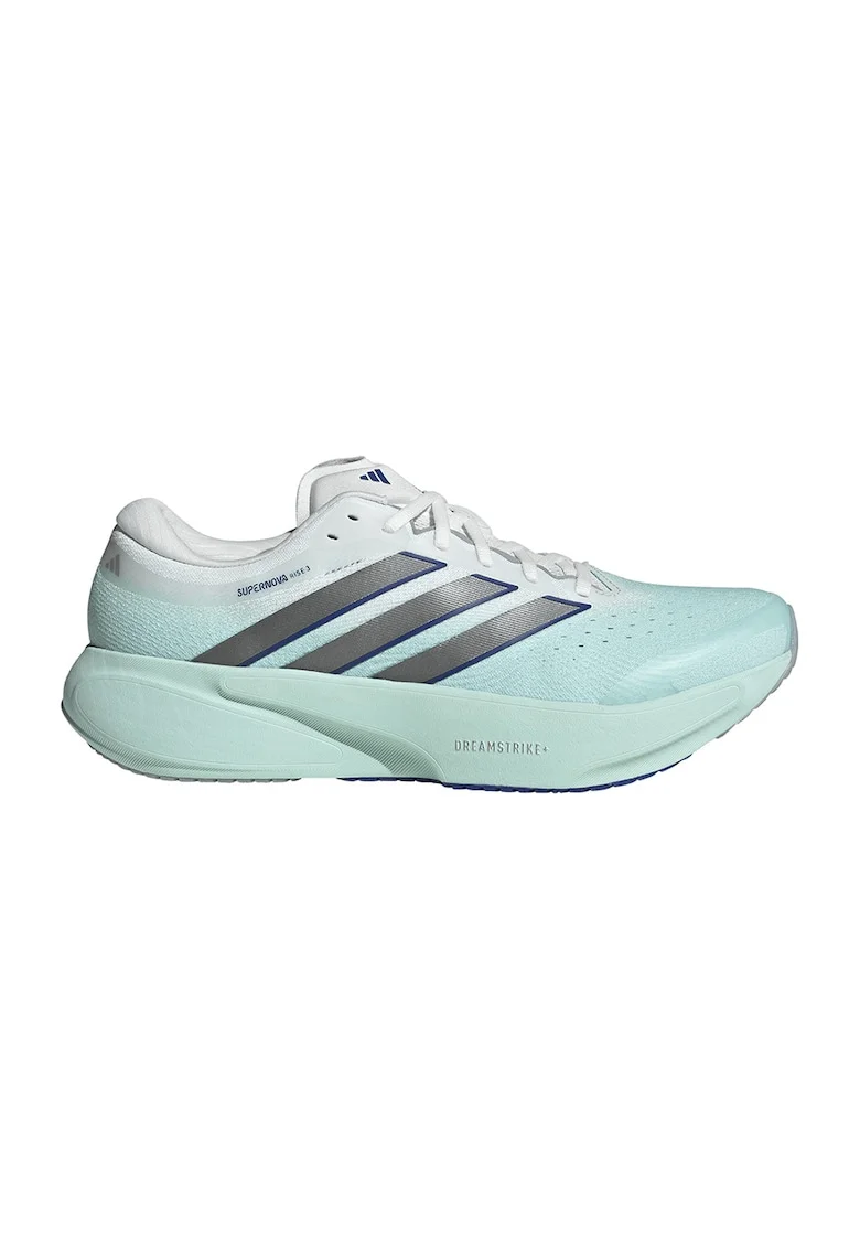 Pantofi Supernova Rise 3 pentru alergare, Albastru glaciar/Alb murdar/Gri inchis