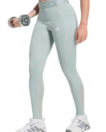 Colanti cu talie inalta pentru fitness Stash, Verde pal