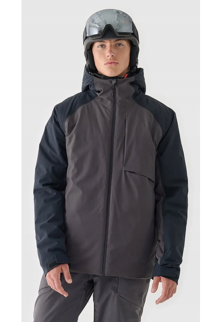 Jacheta de ski  negru, barbati, material sintetic